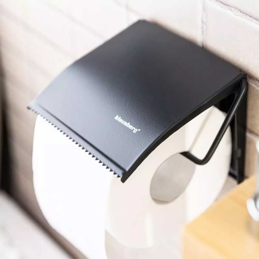 Uchwyt na papier toaletowy Klausberg do toalety łazienki