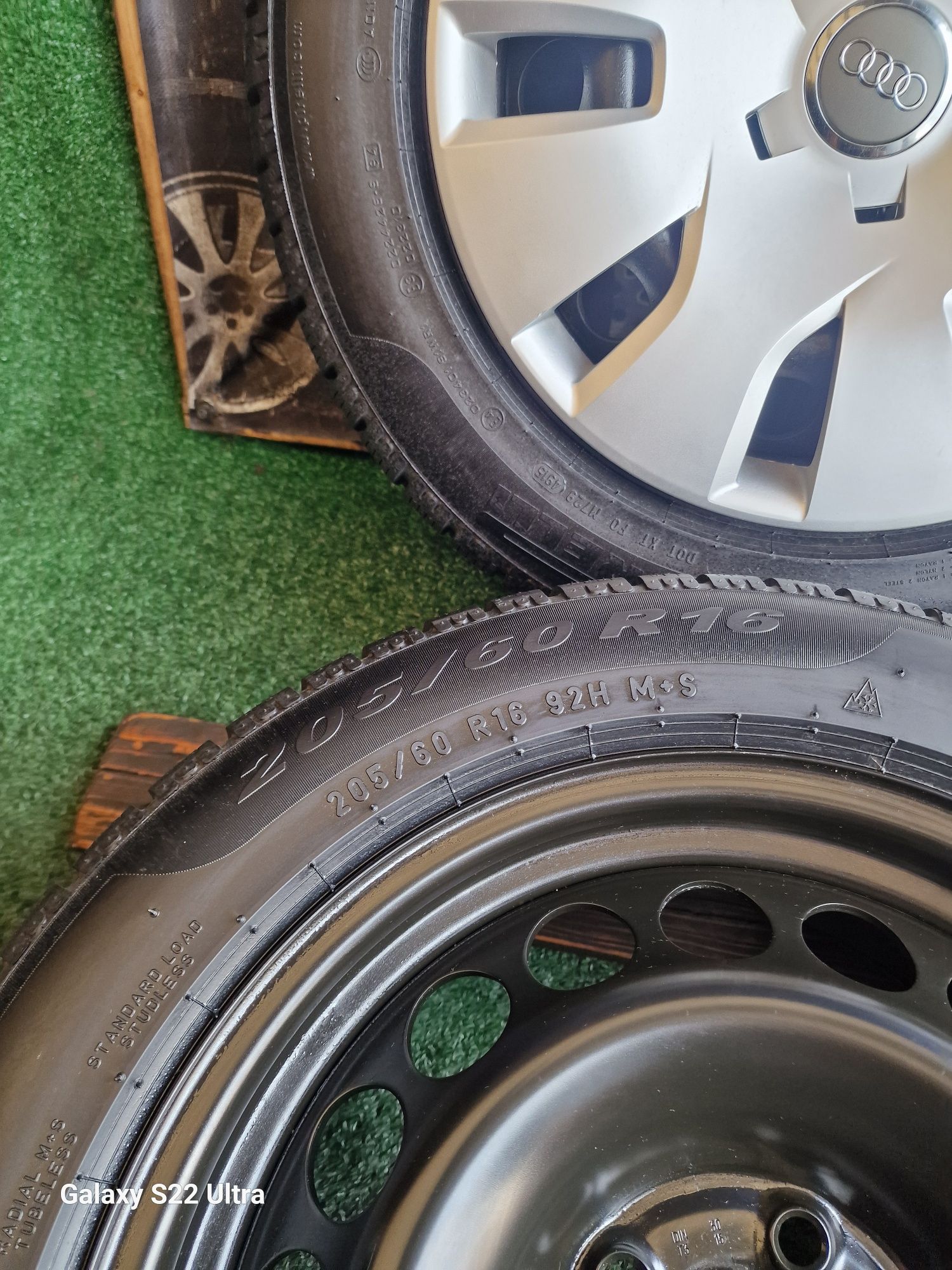 Koła zimowe 16 5×112 Audi A4 B8 B9 A6 C7 C8 Nowe 66.6mm 205/60/16 Orgi