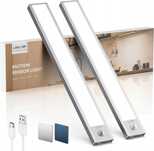 Podszafkowe oświetlenie kuchenne z czujnkiem ruchu 30cm 2200mAh 6500K