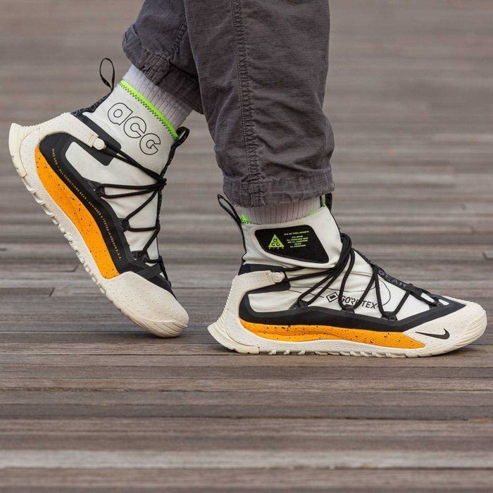 Кросівки Nike ACG Terra Antarktik Gore-Tex White/Orange premium