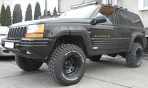 Jeep GRAND CHEROKEE ZJ Poszerzenia nadkoli