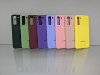 Топ! Samsung S21 FE Противоударный чехол Софт Тач чохол мікрофібра
