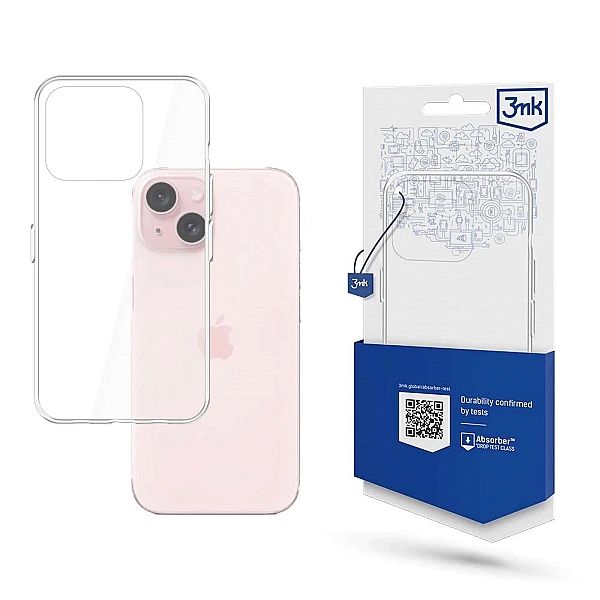 Etui 3mk Armor Case na iPhone 15 Plus - przezroczyste