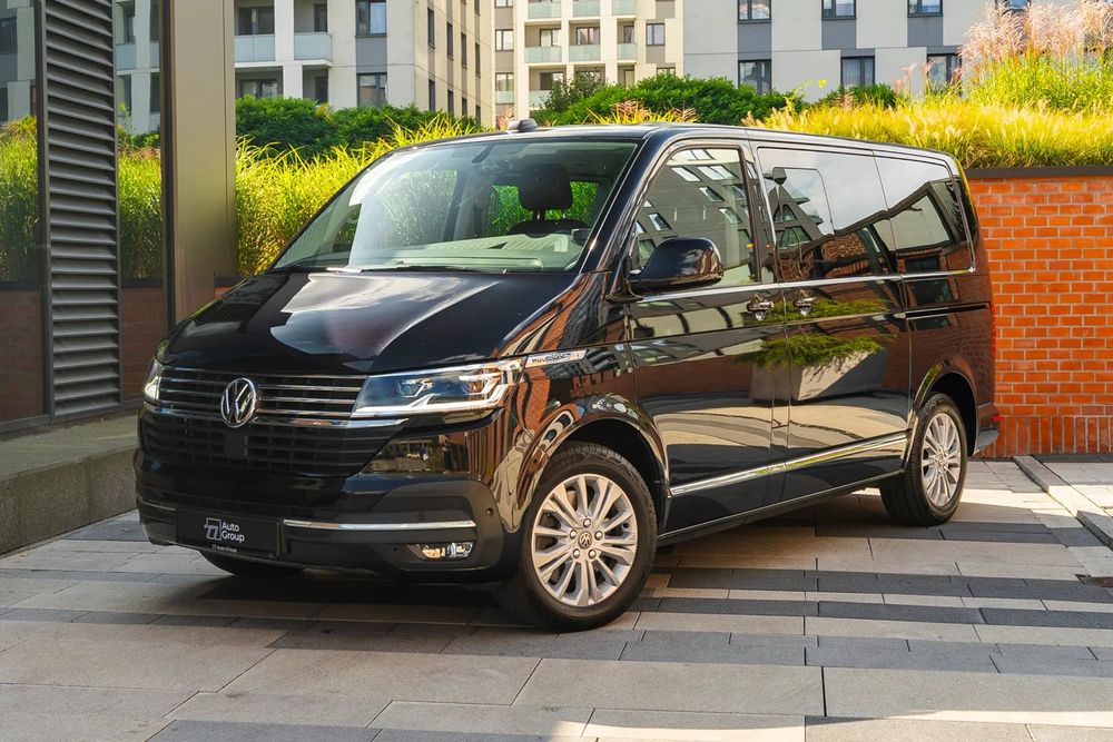 Volkswagen Multivan 4Motion LED Webasto Pamięć Kamera Skóra CarPlay Hak Gwarancja ASO FV23