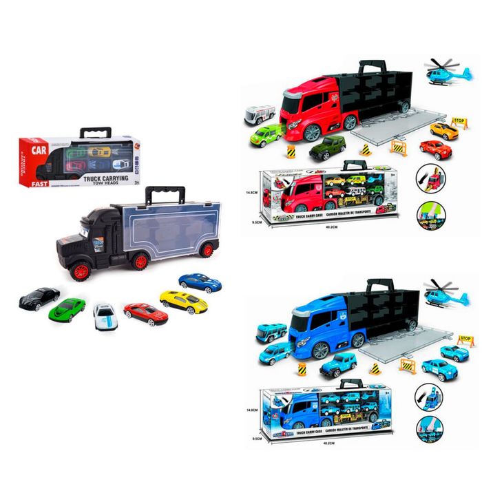 Трейлер органайзер з машинками 35см і 40см