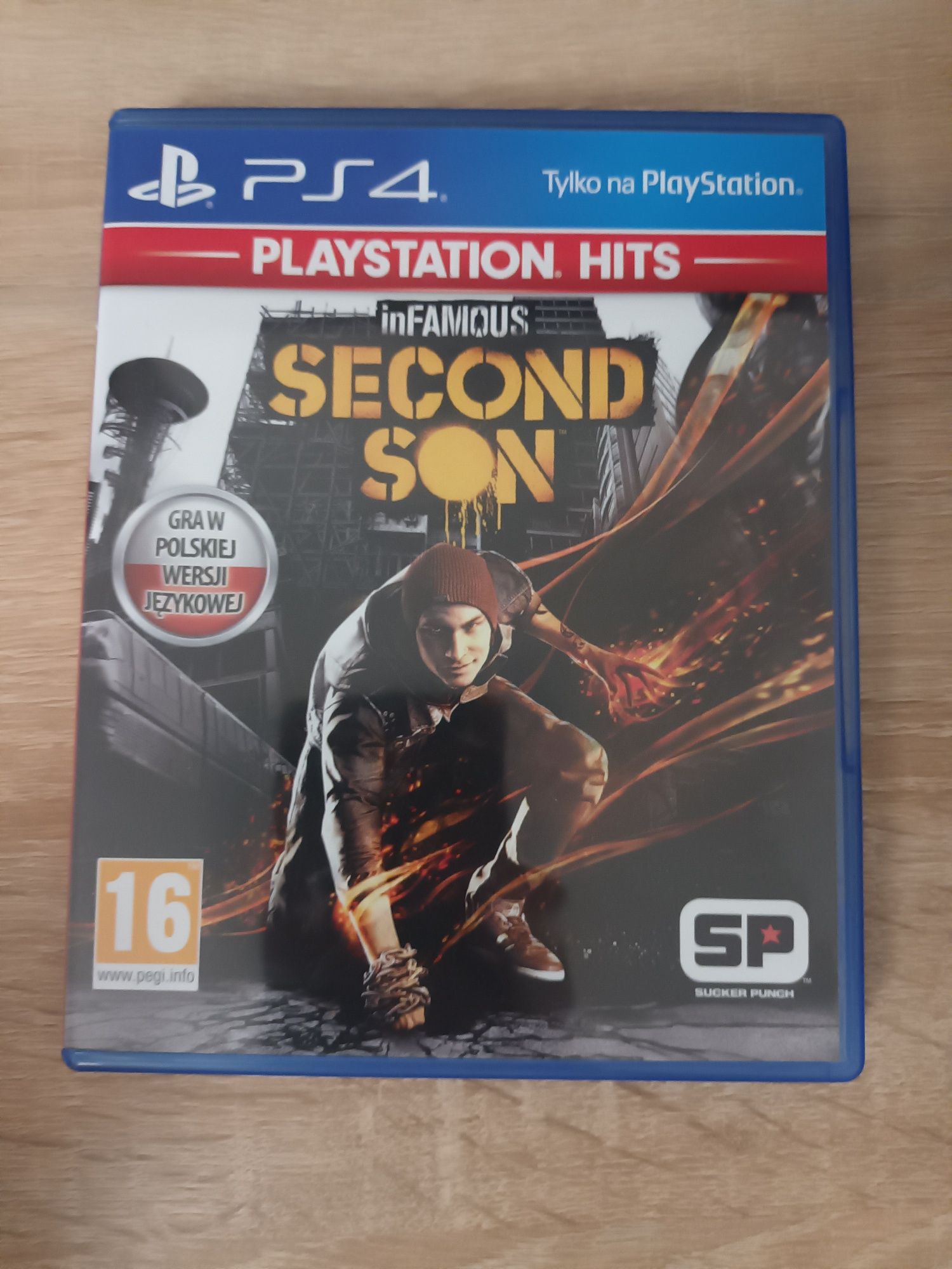 Gra Second Son na PS4.