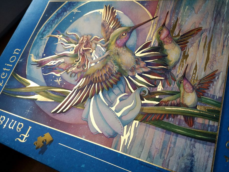 Puzzle 1000 Clementoni Fantasy Collection Amid Hummers złocenia
