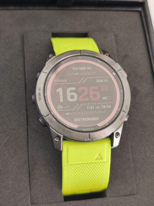 Garmin Fenix 7x safira solar