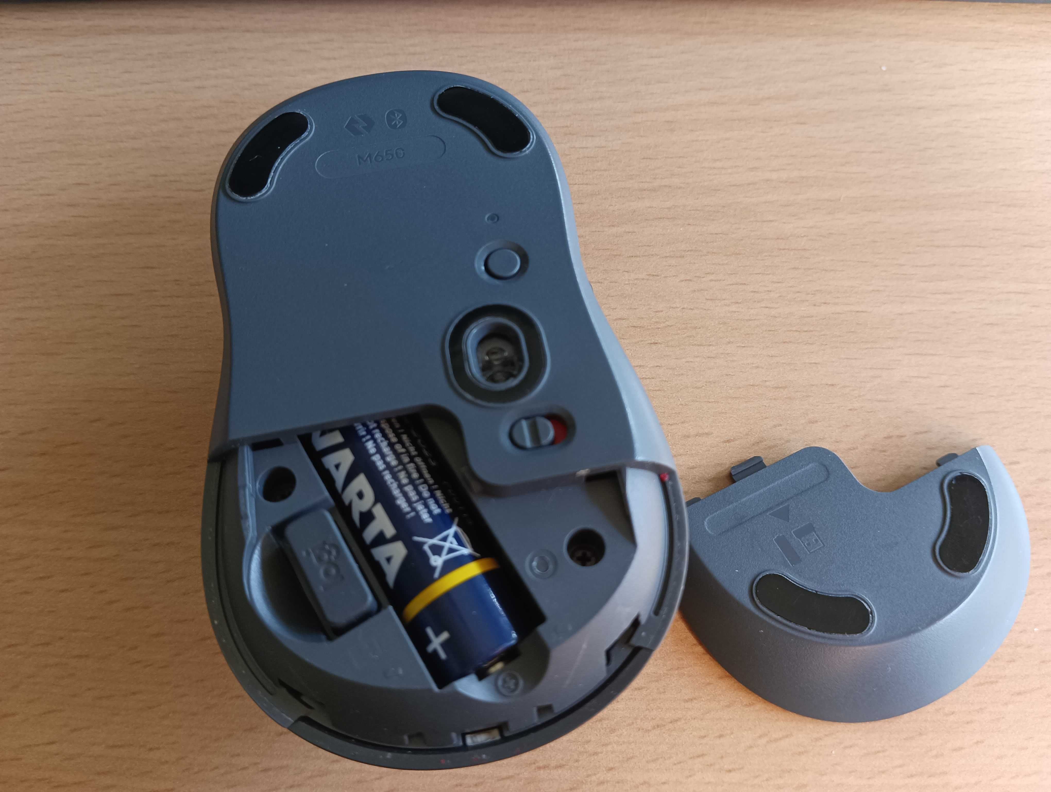 rato logi m650 como novo (em garantia)