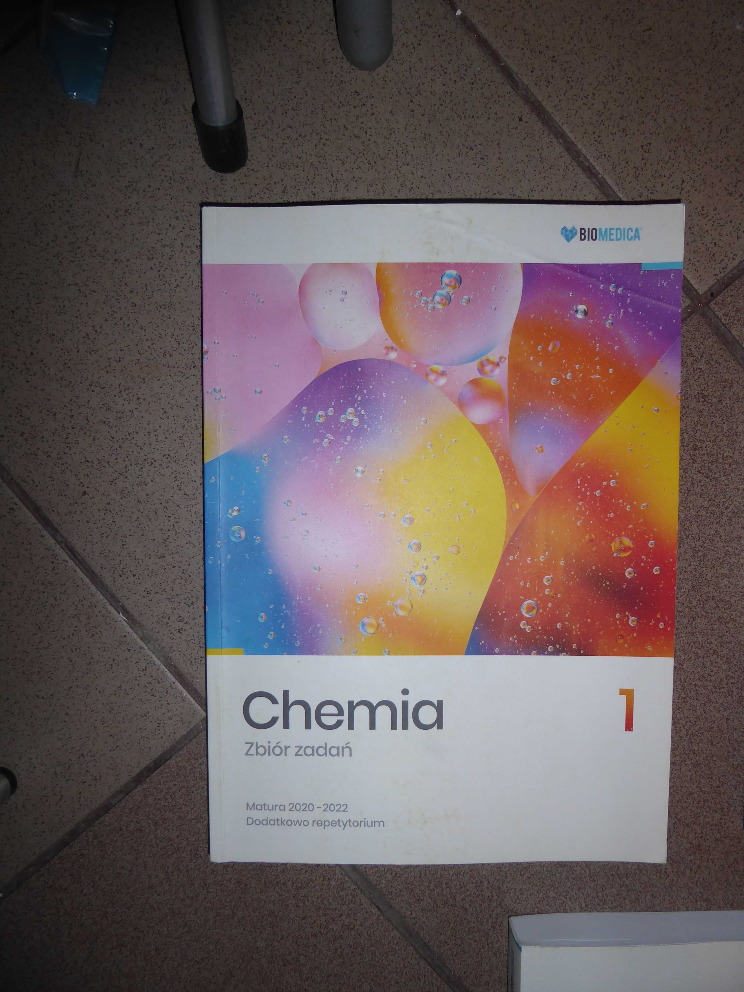 Chemia 1, 2 i 3, zbiór zadań. Biomedica. Najnowsze wydanie.