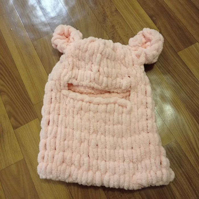 Тепла шапка для дівчинки