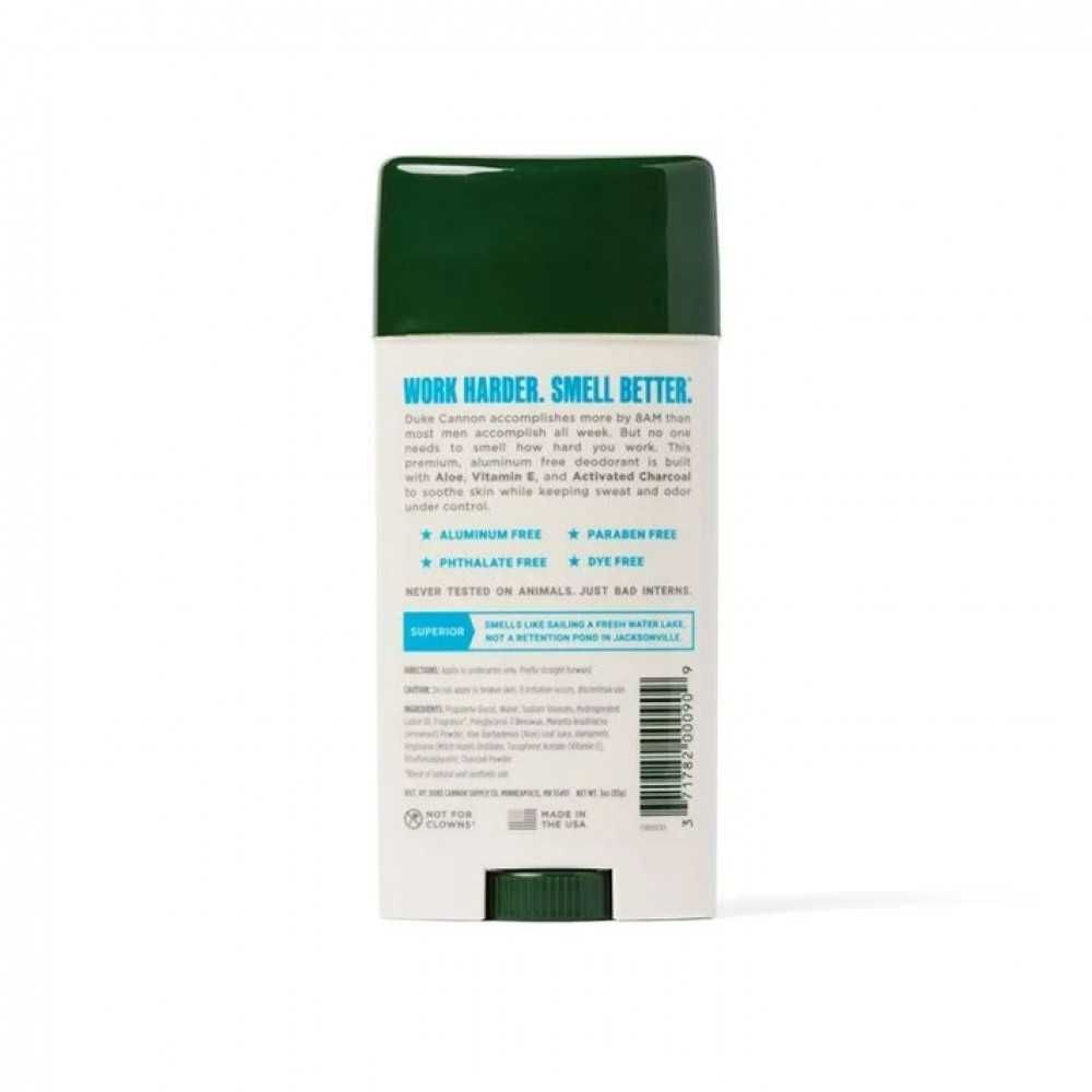 Дезодорант Duke Cannon Aluminum Free Deodorant - Superior