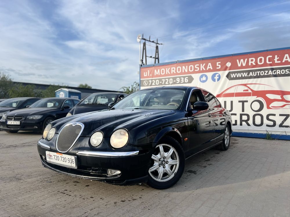 Jaguar S-Type 2.5 Benzyna//Automat//Skóry//Klimatyzacja//Zamiana