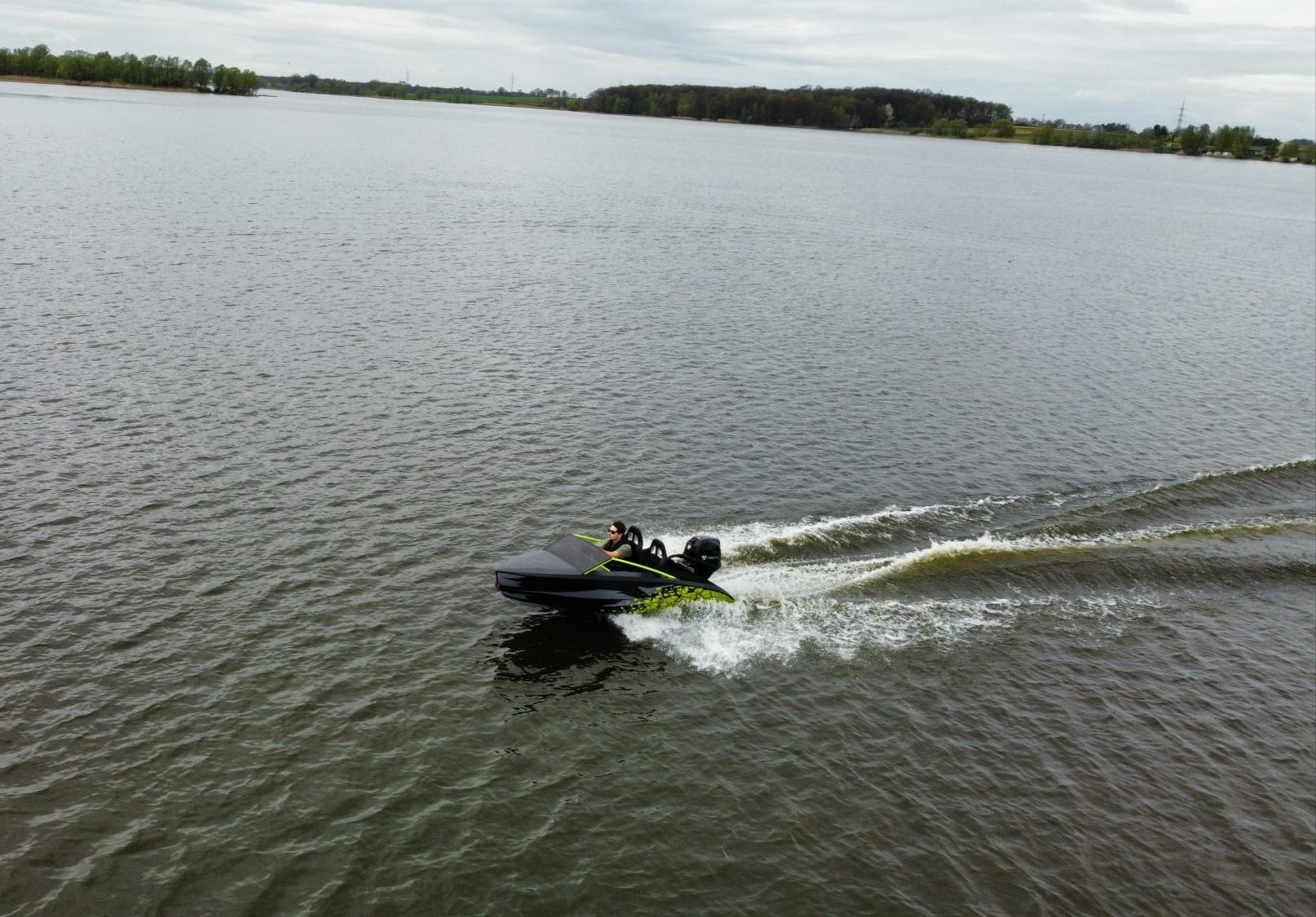 motorówka aluminiowa ślizgacz Speedster360 nie skuter fletcher nowa!