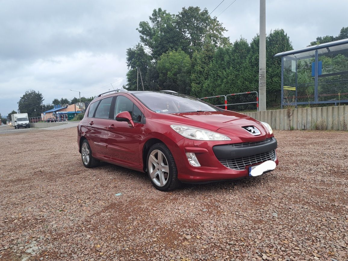 Peugeot 308 sw 1.6 hdi 2008r bogata wersja!
