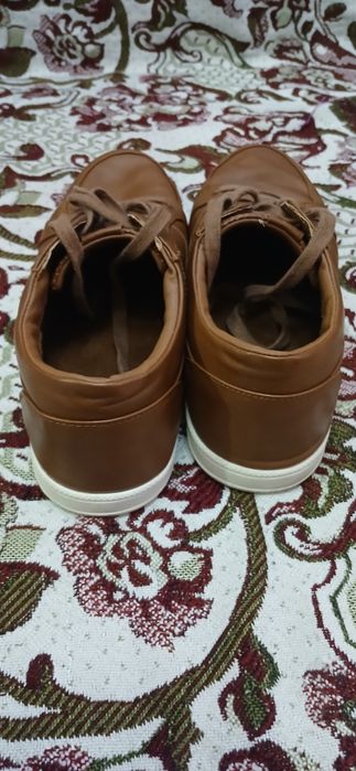 Стильні чоловічі кеди Next, Коричневі (Розмір 44)