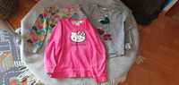 3 bluzy rozmiar 122-128 hello kitty