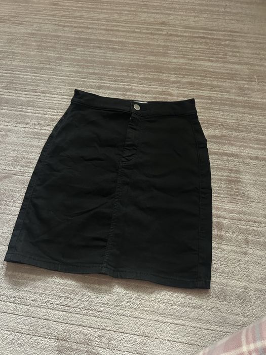 Спідниця джинсова чорна обтягуюча