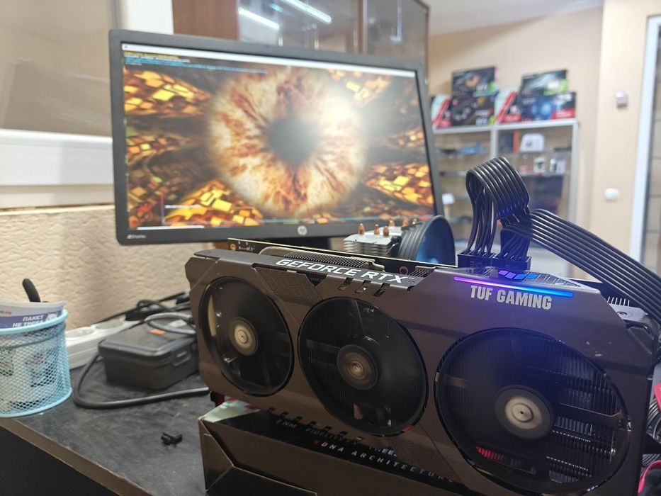 Видеокарта ASUS TUF gaming rtx 3070 ti