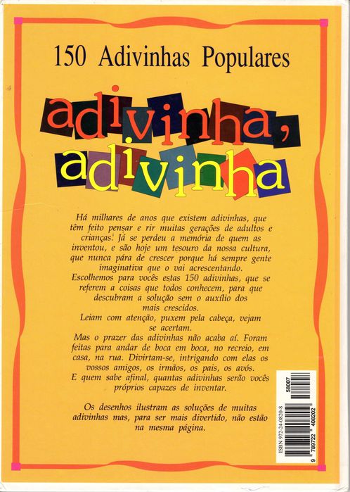 "Adivinha, adivinha" - Luísa Ducla Soares / Sofia Lucas