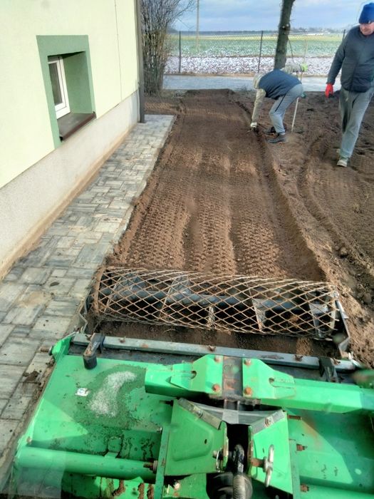 Usługi glebogryzarką separacyjną