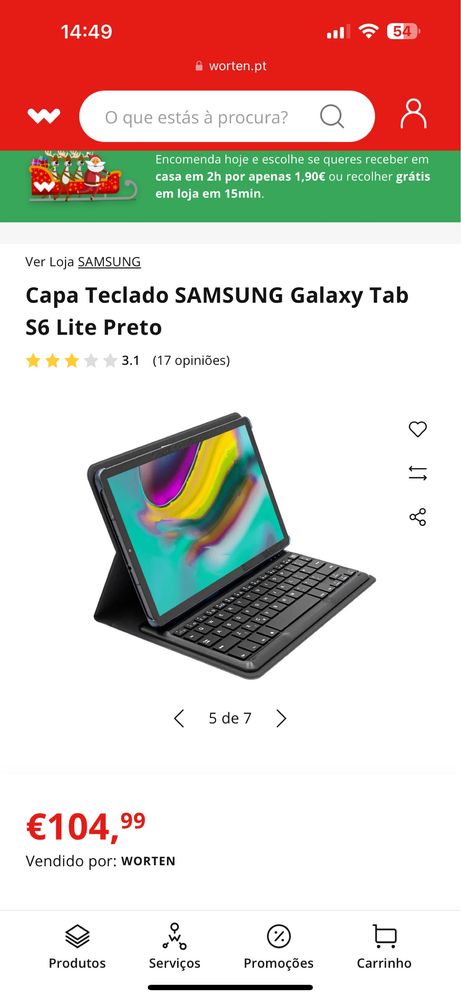 Samsung Galaxy Tab S6 Lite