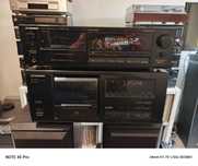 Pioneer zestaw stereo.