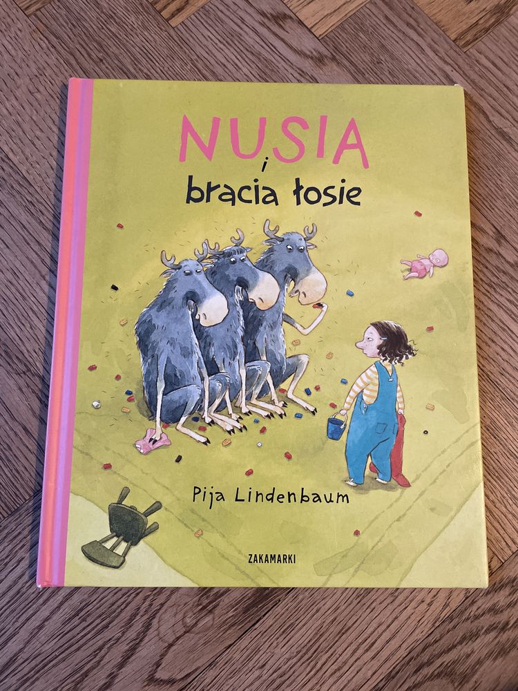 Nusia i bracia łosie - Pija Lindenbaum