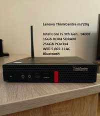 Комп'ютер Lenovo ThinkCentre m720q Intel Core I5 9400T/16Gb/256Gb/WiFi