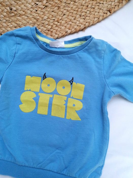 Sweater Azul "Moonster" de Bebé