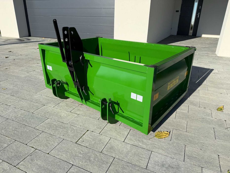 skrzynia transportowa na tył ciągnika tylny TUZ kiper mechaniczny