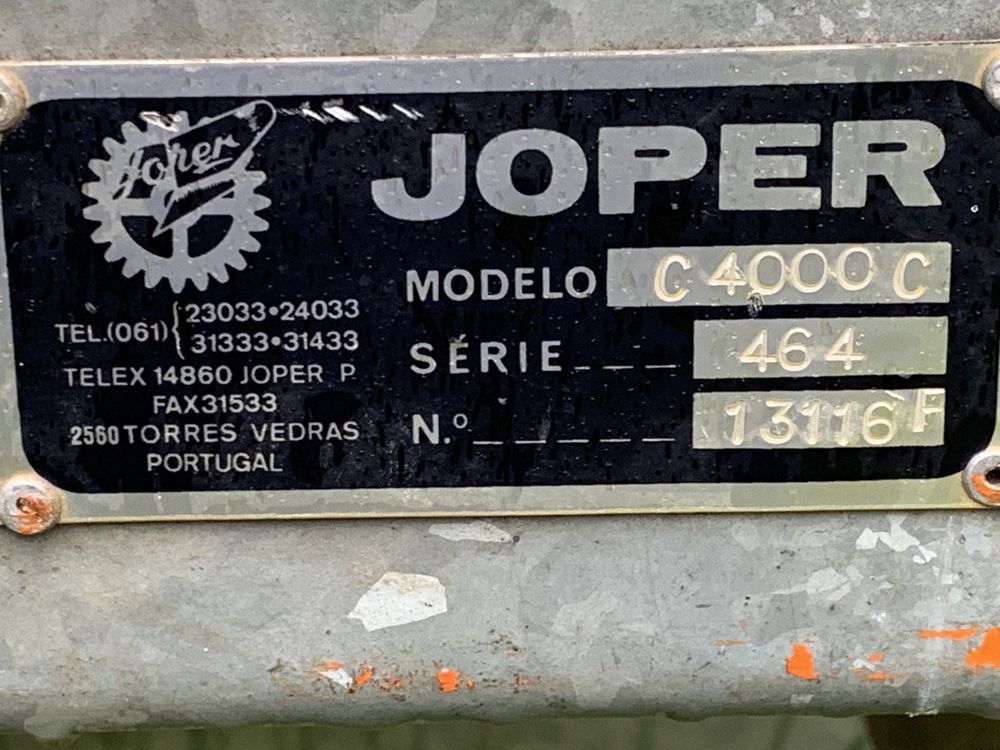 Joper 4000 litros cisterna