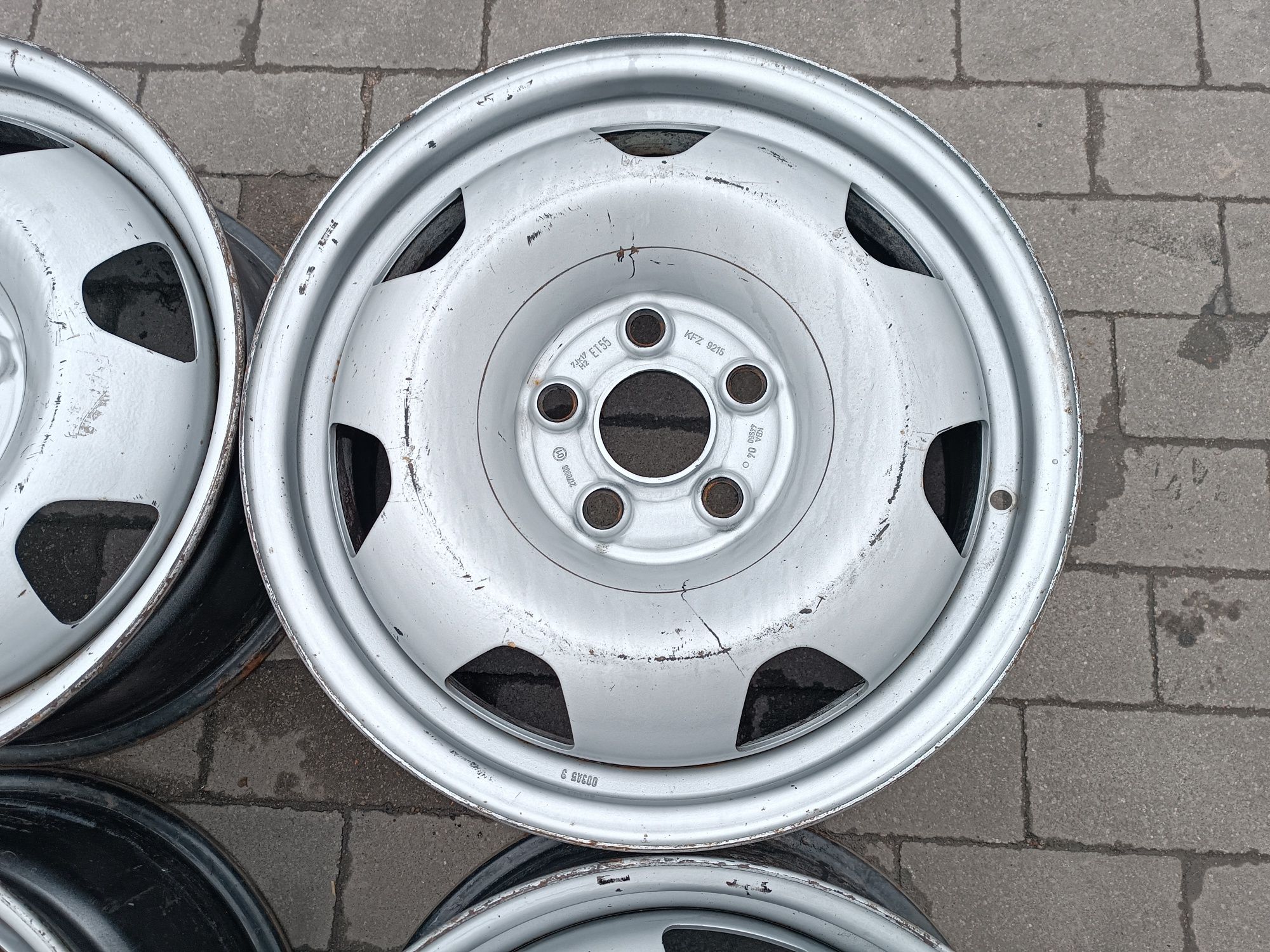 Felgi stalowe VW T5 T6 Multivan Caravelle 5x120 ET55 7J17