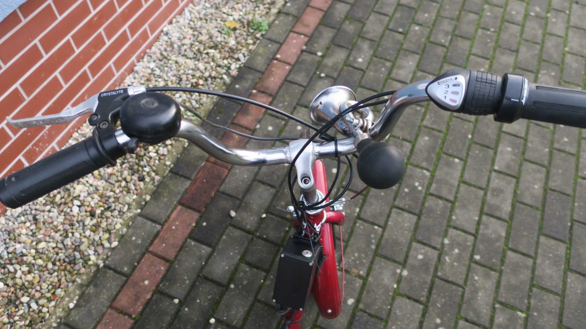Rower trójkołowy elektryczny
