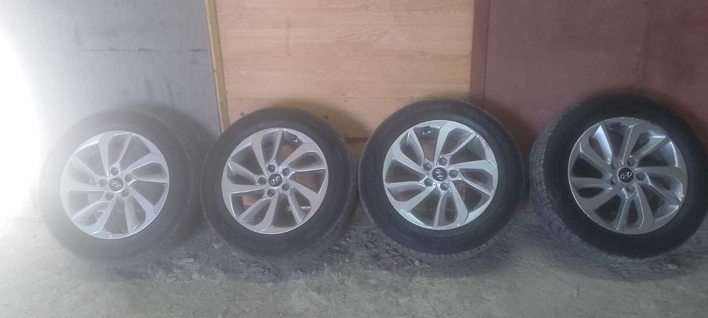 Диски титанові R-17/5/114.3+ резина