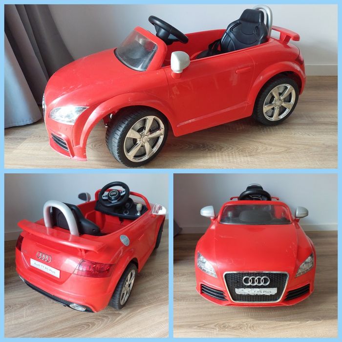 Carro elétrico audi de criança