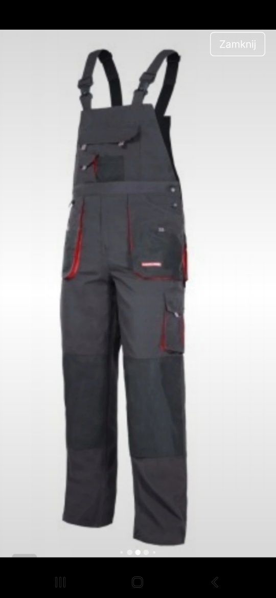 Spodnie i bluza robocza lahti pro s48