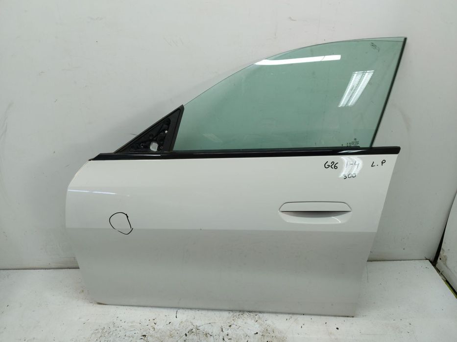 BMW i4 G26 4 GranCoupe, 2023 drzwi lewe przód przednie białe a300