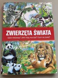 Zwierzęta świata książka dla dzieci
