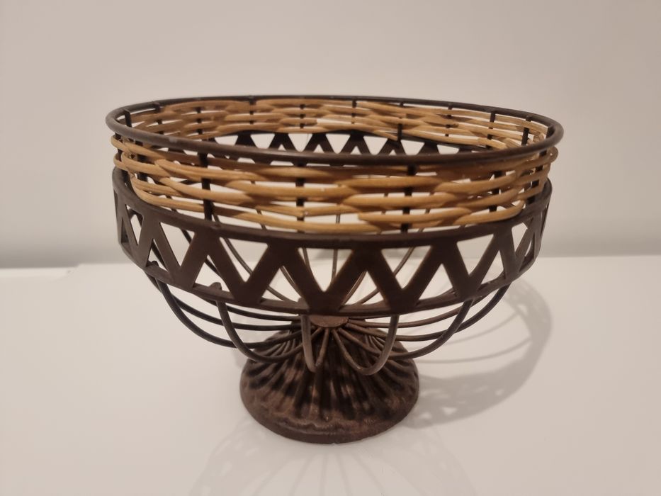 Koszyk na owoce vintage śr. 23 cm