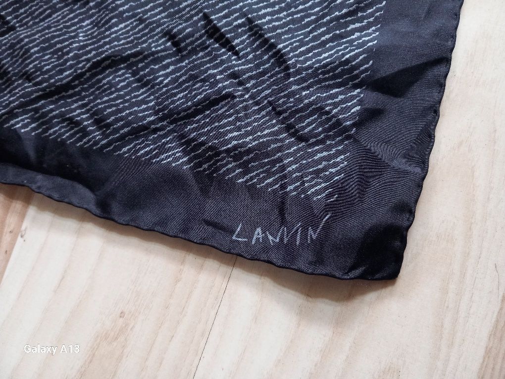 Lanvin Paris nowa oryginalna apaszka damska