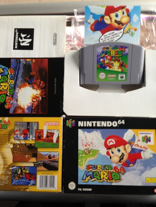 SUPER Mario 64 nintendo BOX