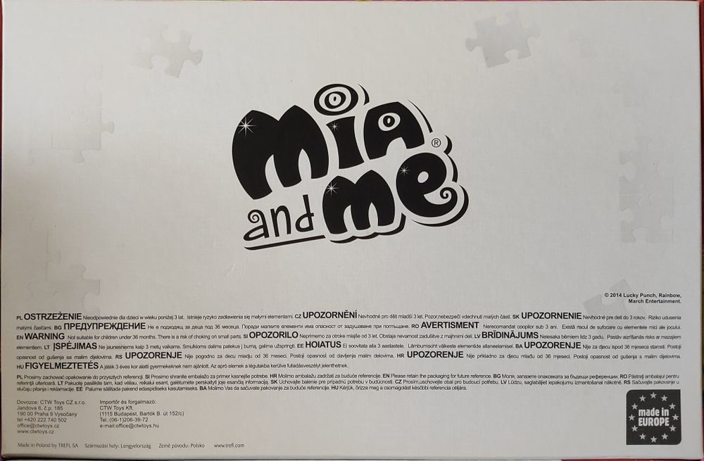 Puzzle Trefl mia and me 160