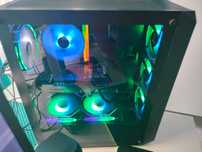 Mocny Komputer Zestaw RGB, RX 5700XT, i7, 3 dyski, 16gb.