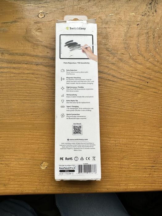 Стилус EasyPencil Pro3 SwitchEasy (для планшетів, iPad)