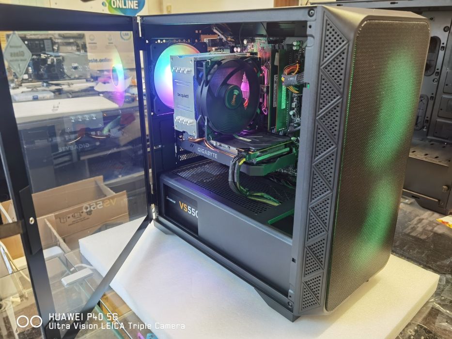 Komputer do gier i5-9400F 16GB Radeon 5600XT 6GB ssd 512GB RGB win 11