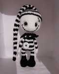 Jack Skellington em cochet amigurumi