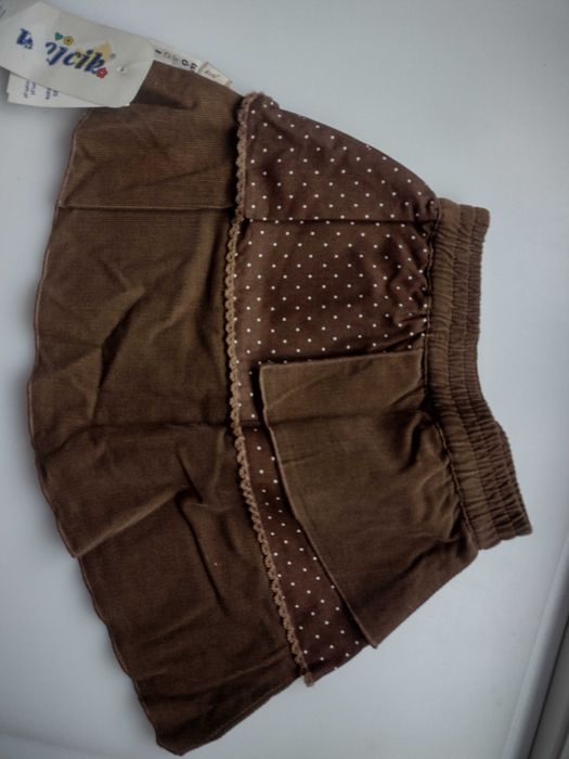 Nowa spódniczka Wójcik rozm. 74 sztruks