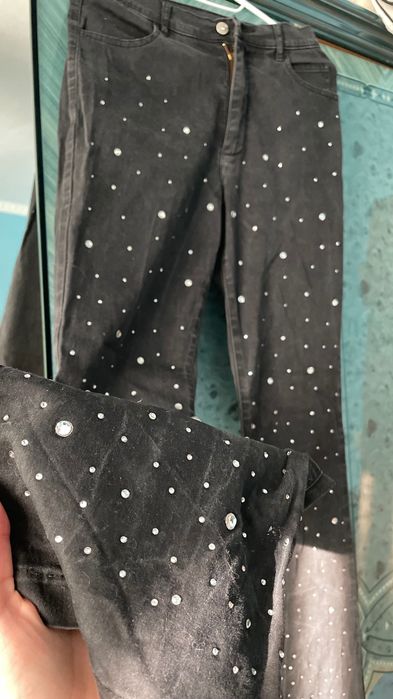 Штани з камінчиками