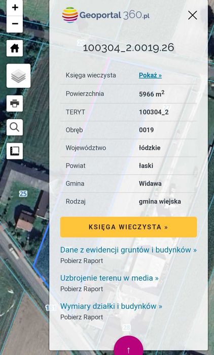 Duża działka rolno-budowlana 60 arów